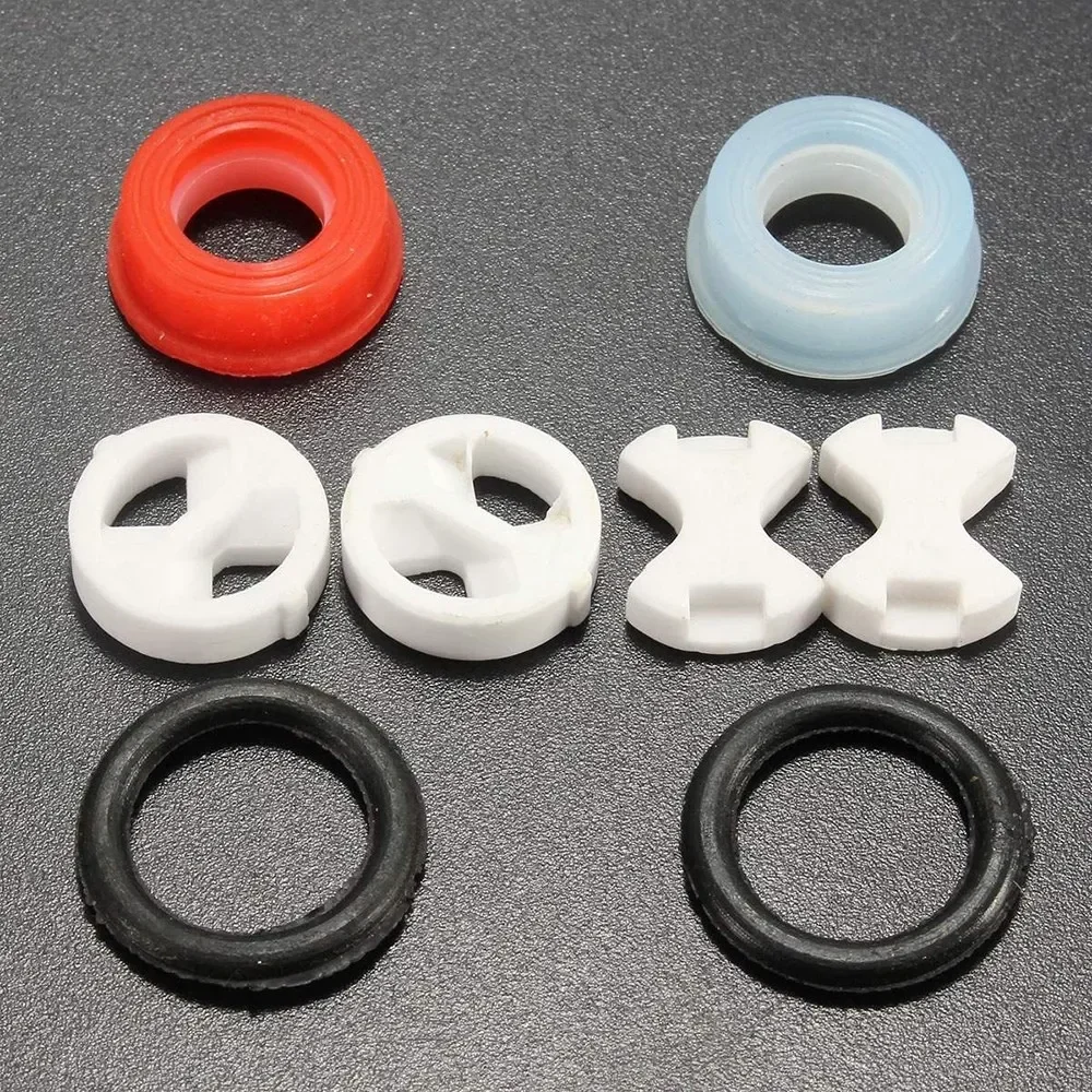 6PCS/set Ceramic Disc Silicon  - đánh giá và giá Silicone Tap Washer