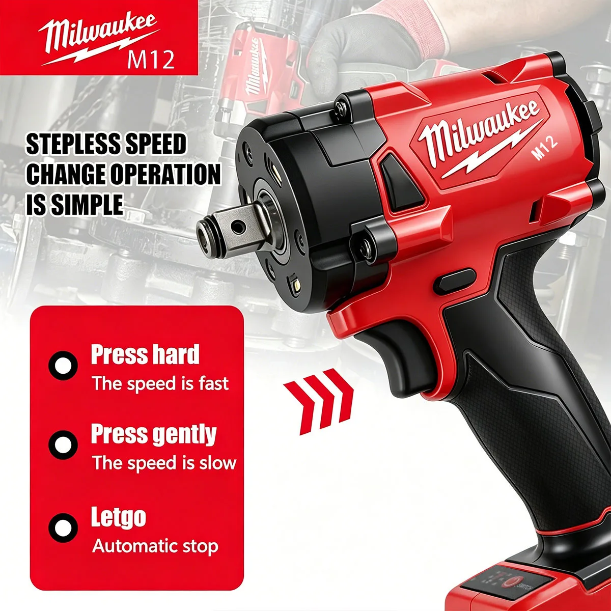 Milwaukee M12 1/2' M18 FUEL Br - đánh giá và giá Milwaukee Drill M12 Fuel