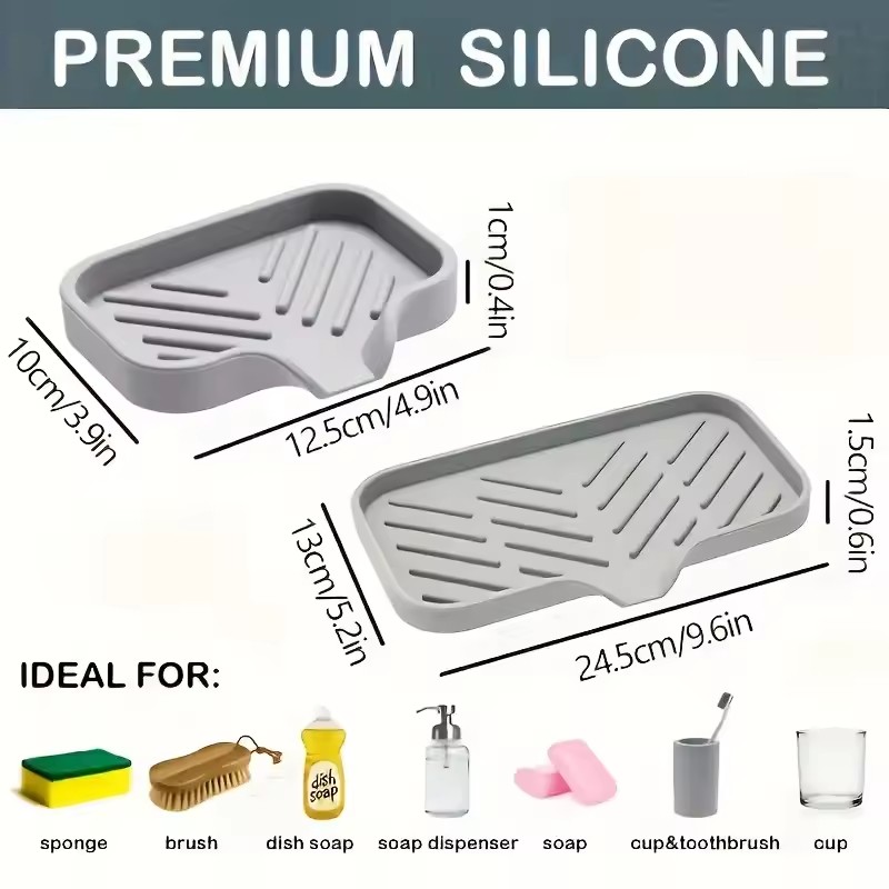 Silicone Faucet Pad Sink Tray  - đánh giá và giá Silicone Tap Washer