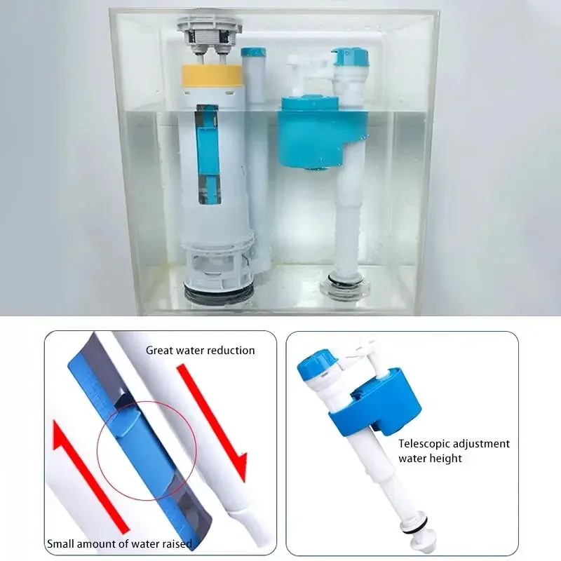 Universal Toilets Tank Filling - đánh giá và giá Toilet Fill Valve