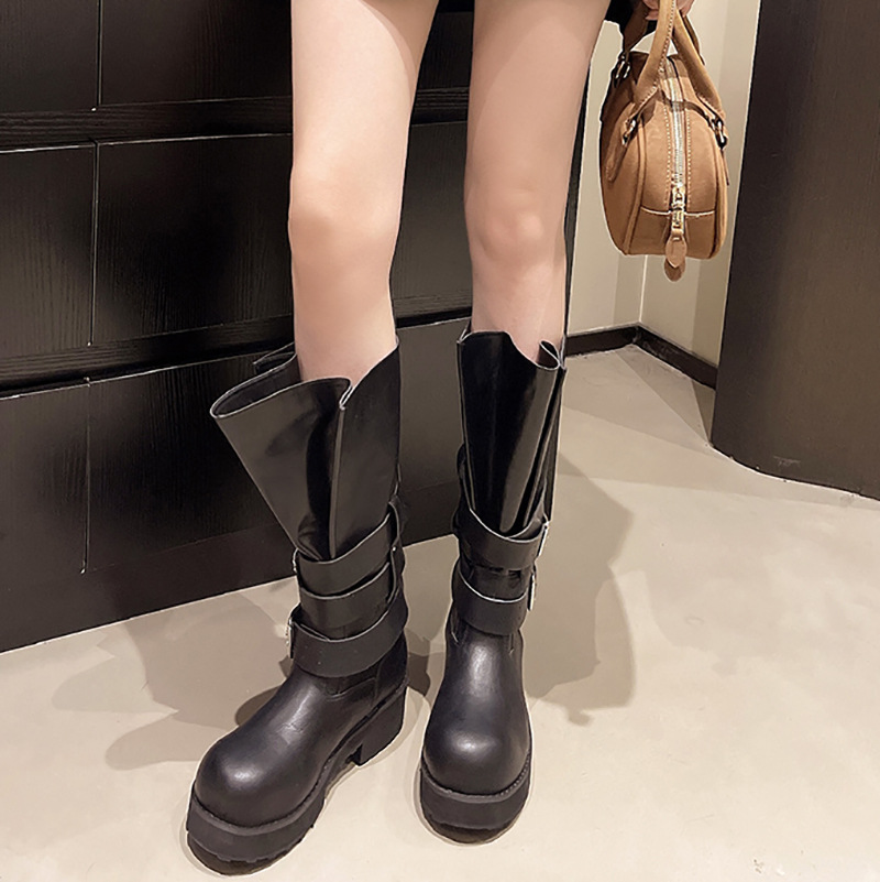 Retro Belt Buckle Square Heels - đánh giá và giá Pipe Bending Spring