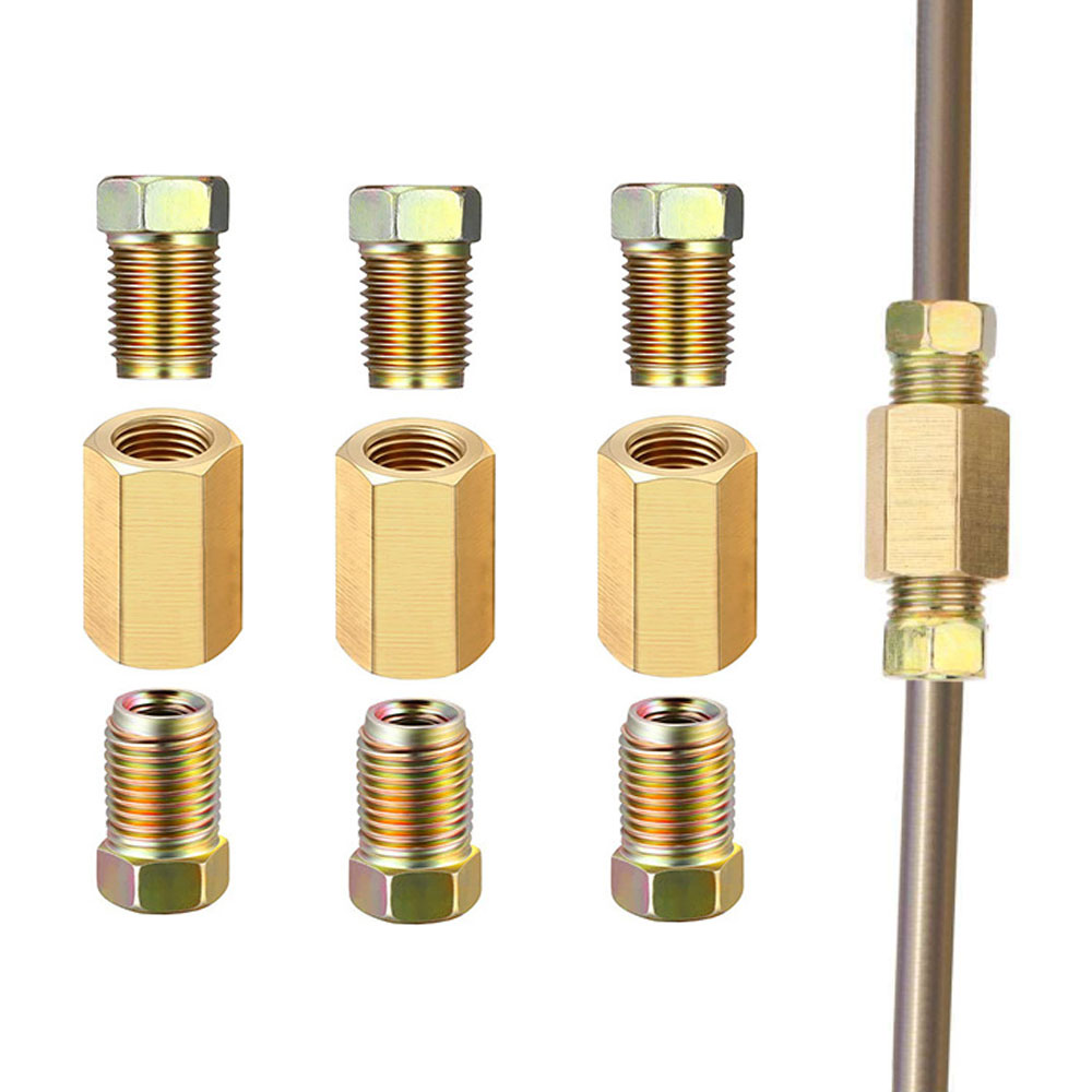 12pcs 3/16 (3/8-24 Inverted) B - đánh giá và giá Compression Fitting Brass