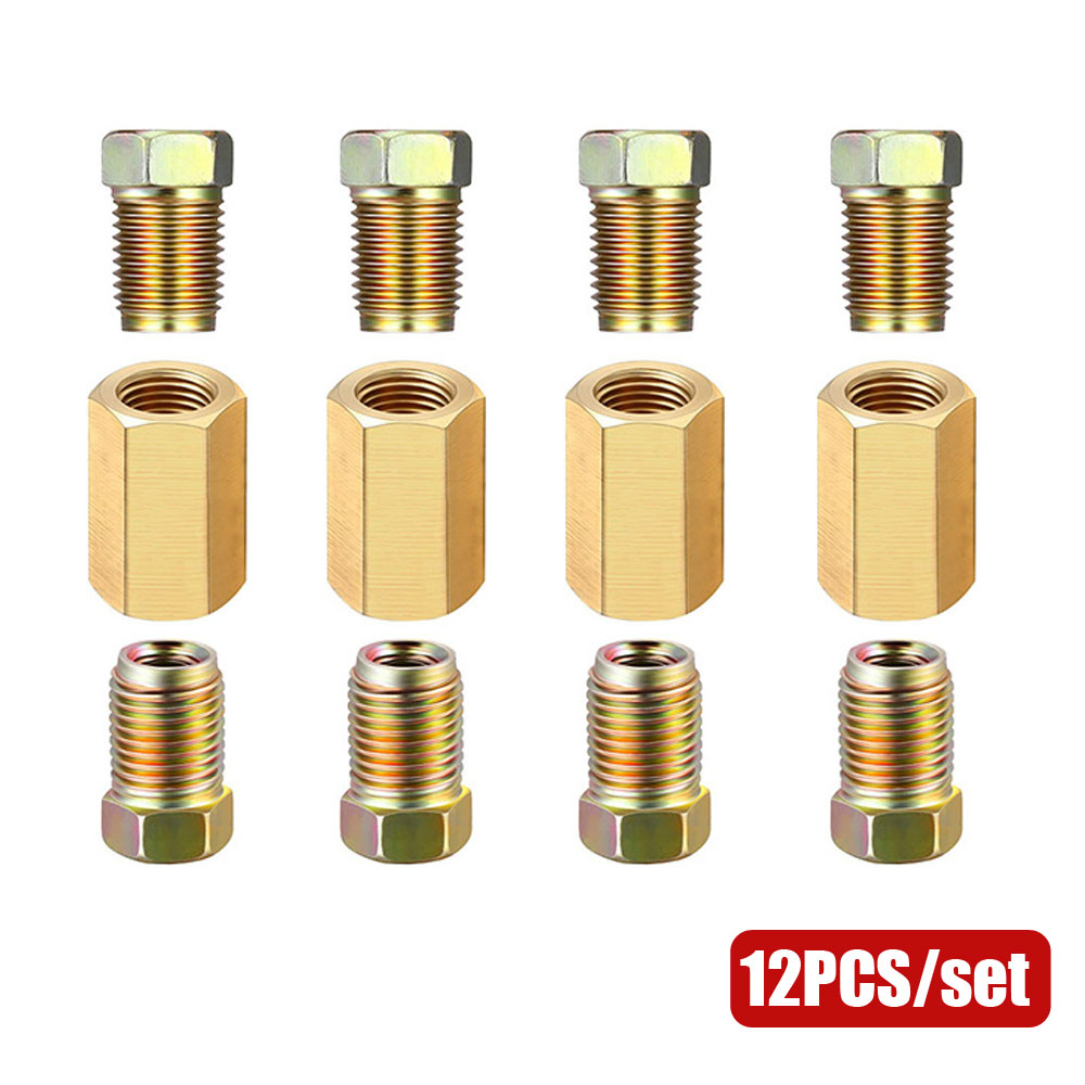 12pcs 3/16 (3/8-24 Inverted) B - đánh giá và giá Compression Fitting Brass