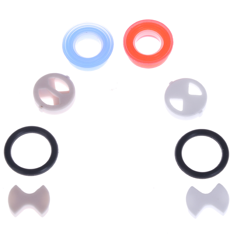 【8Pcs/set Ceramic Disc Silicon - đánh giá và giá Silicone Tap Washer
